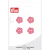 Prym Knapper 46013 – 2-hull 12mm BLOMST 52 Rosa – 4stk