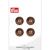 Prym Knapper 13003 – 4-hull 15mm 20 Brun – 4stk