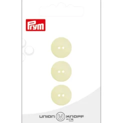 Prym Knapper 453037 – 2-hull 15mm 38 Gul – 3stk
