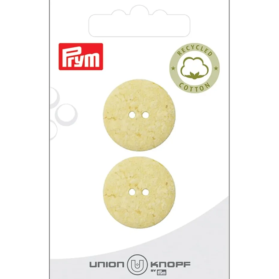 Prym Knapper 452594 – 4-hull 23mm 38 Gul – 2stk