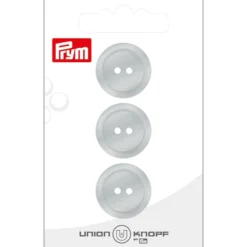Prym Knapper 453066 – 2-hull 20mm 12 Hvit – 3stk
