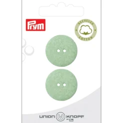 Prym Knapper 452594 – 4-hull 23mm 24 Lys grønn – 2stk