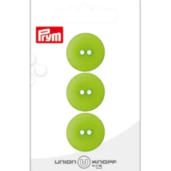 Prym Knapper 453880 – 2-hull 20mm 26 Medium grønn – 3stk