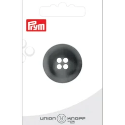 Prym Knapper 451992 – 4-hull 28mm 76 Medium grå – 1stk