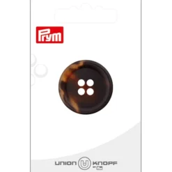Prym Knapper 451992 – 4-hull 28mm 22 Mørk brun – 1stk