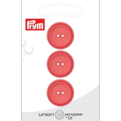 Prym Knapper 453905 – 2-hull 20mm 52 Rosa – 3stk