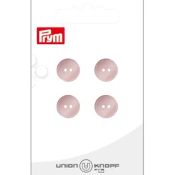 Prym Knapper 43122 – 2-hull 12mm 461 Rosenrød – 4stk