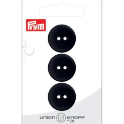 Prym Knapper 28450 – 2-hull 20mm 80 Sort – 3stk