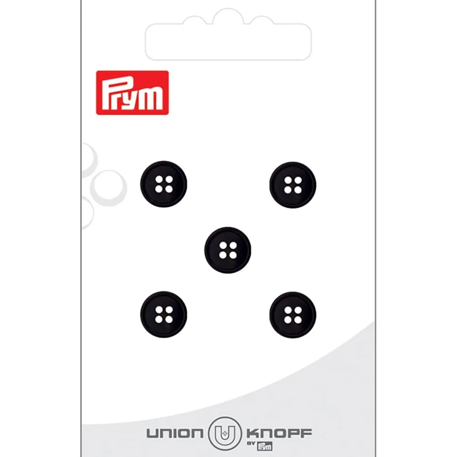 Prym Knapper 39948 – 4-hull 9mm 80 Sort – 5stk