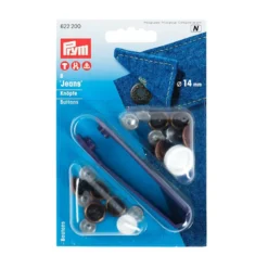 Prym Knapper Jeans 14mm – 8stk