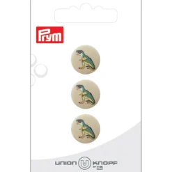Prym Knapp 453807 Øyeknapper – 15mm 902 DINOSAUR – 3stk