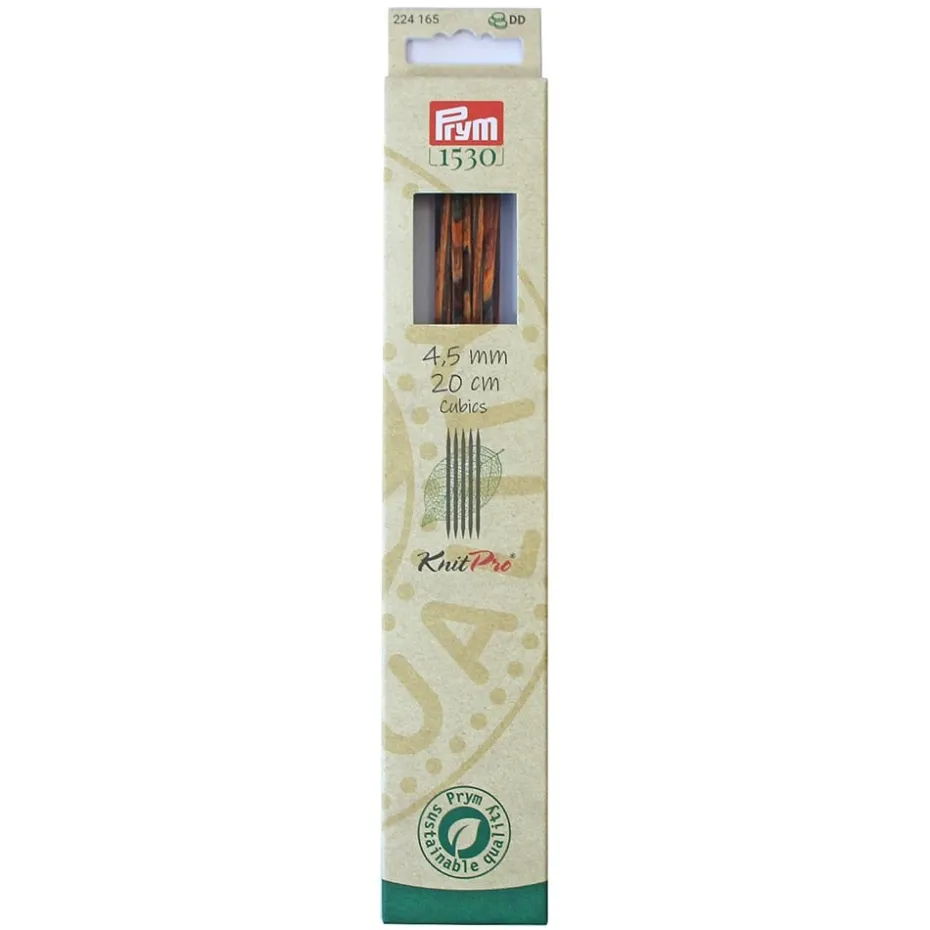 Prym 1530 Knitpro CUBICS Settpinner 5stk 20cm – 4,5
