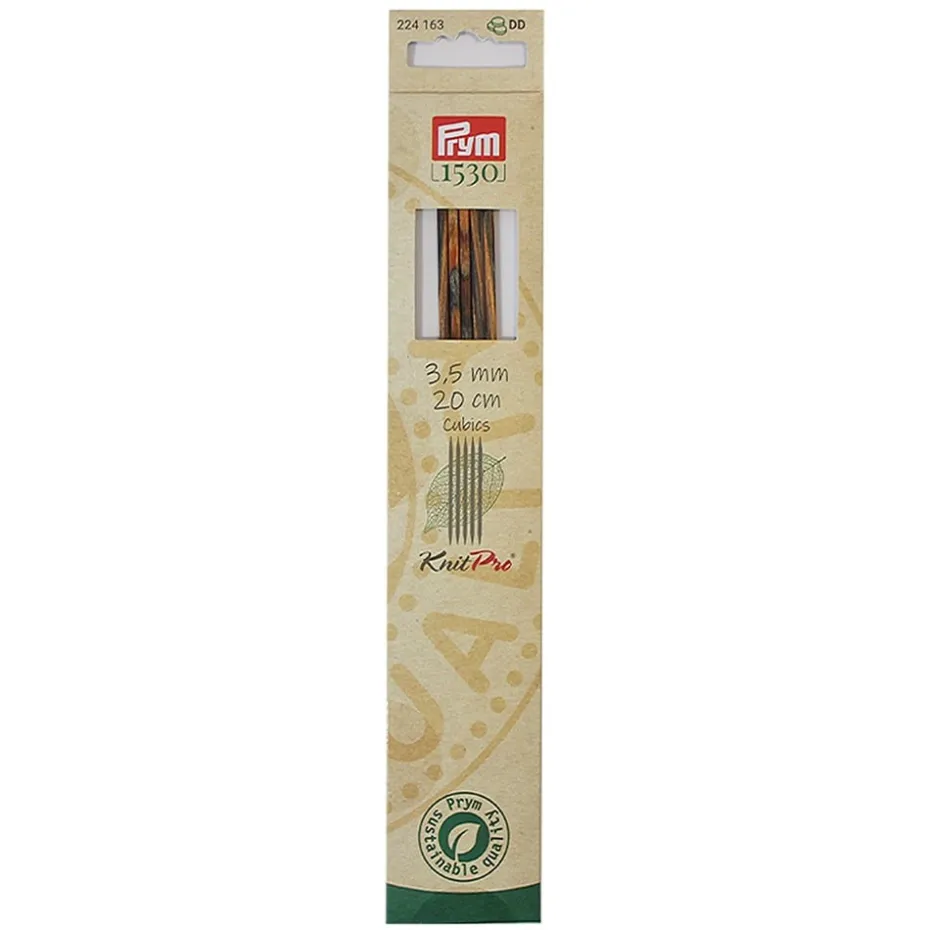 Prym 1530 Knitpro CUBICS Settpinner 5stk 20cm – 3,5