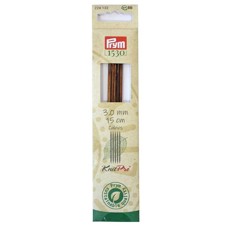Prym 1530 Knitpro CUBICS Settpinner 5stk 15cm – 3