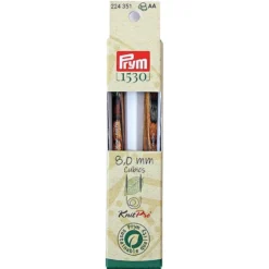 Prym 1530 Knitpro CUBICS Utskiftbare pinner 11,6cm – 8