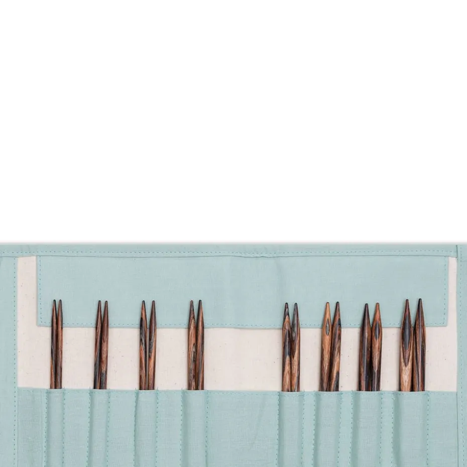 Prym 1530 KnitPro Natural Rundpinnesett – 7stk