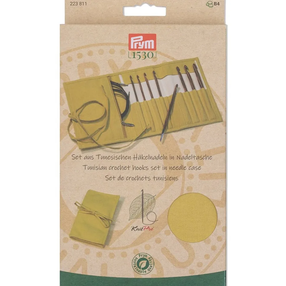 Prym 1530 Knitpro Tunisisk heklepinnesett – 8stk
