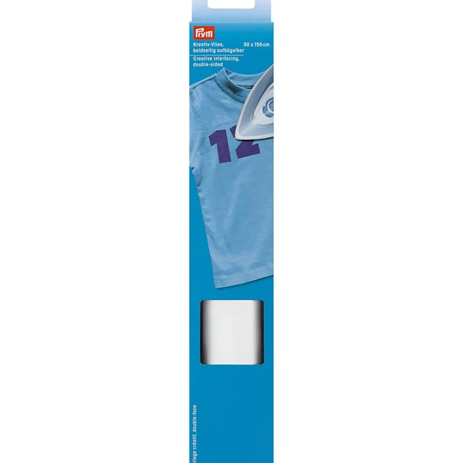 Prym Kreativ Vlieselin – dobbeltsidig for stryking 150x30cm