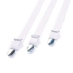 Prym laken elastik 18mm 3stk – Hvit