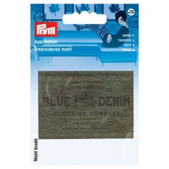 Prym Lapper – BLUE DENIM imit.suede olive