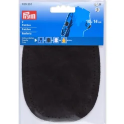 Prym Lapp semsket skinn 10x14cm – 2stk – Brun