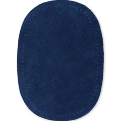 Prym Lapp semsket skinn 10x14cm – 2stk – Marineblå