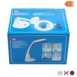 Prym LED Lampe m/ forstørrelsesglass og fot