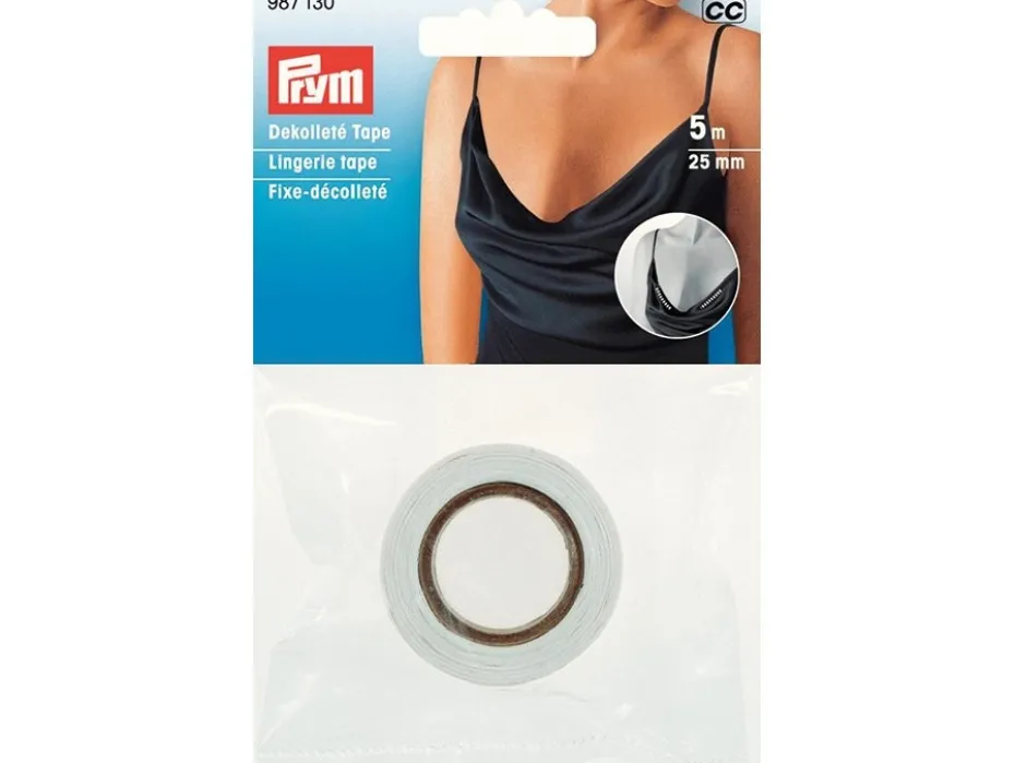 Prym Lingerie Debbeltsidig tape – Tekstiltape til hud