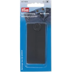 Prym Linningforlenger knapp 80x35mm – Sort
