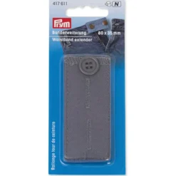 Prym Linningforlenger knapp 80x35mm – Grå