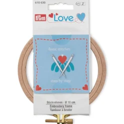 Prym Love Broderiramme bøk 10cm