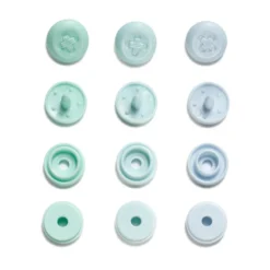 Prym Love – Color Snaps Mini 9mm 36stk – Lys blå