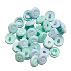 Prym Love – Color Snaps Mini 9mm 36stk – Lys blå