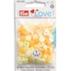 Prym Love – Color Snaps Mini 9mm 36stk – Gul