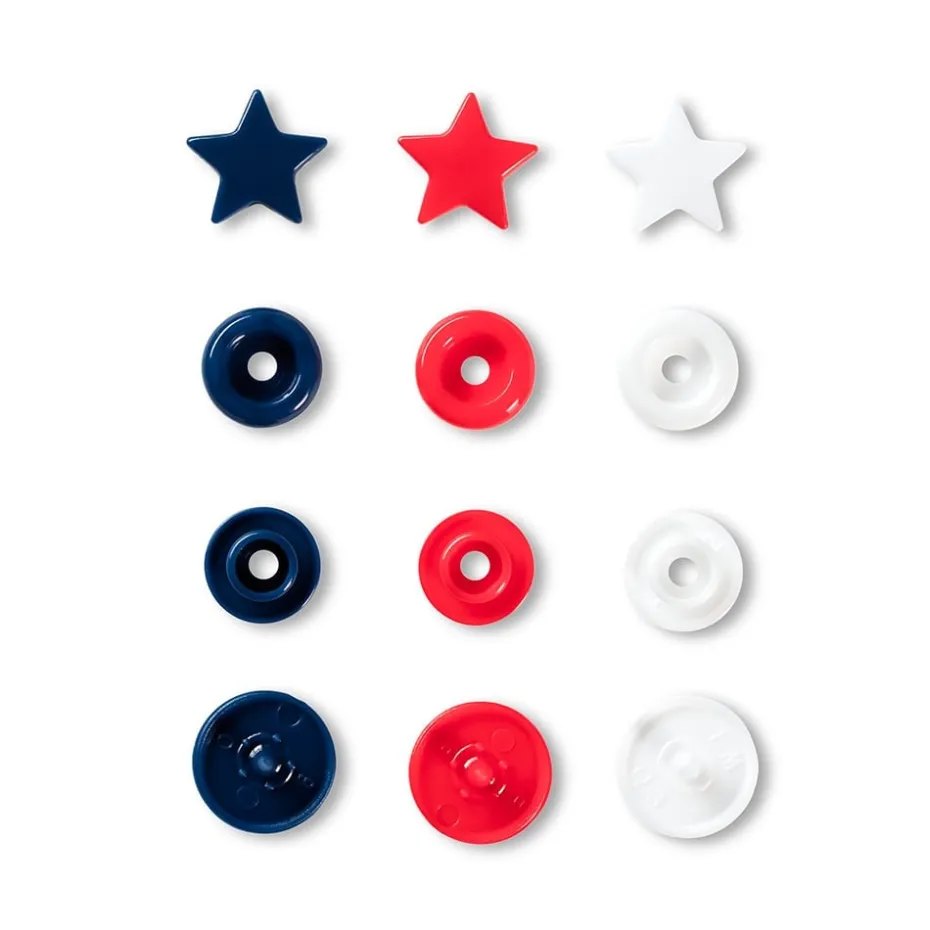 Prym Love – Non-sew Color Snaps – Stjerne