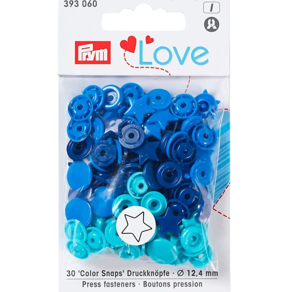 Prym Love – Non-sew Color Snaps – Stjerne