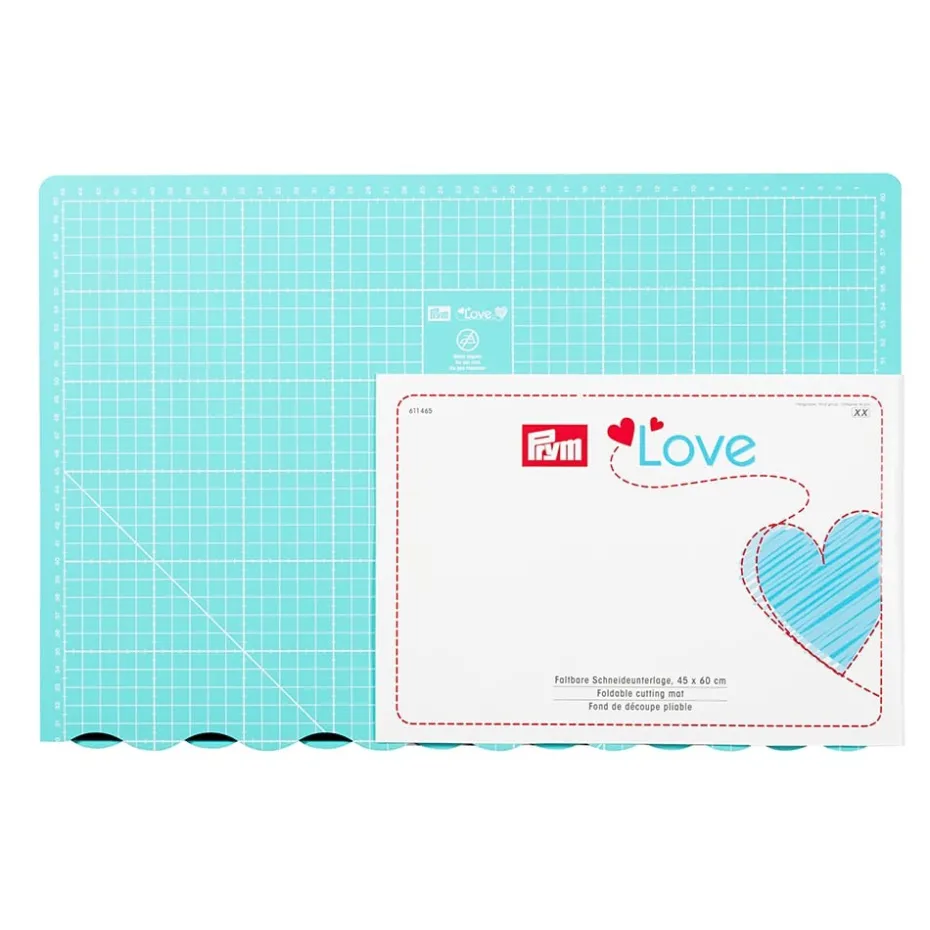 Prym Love – Skjærematte sammenleggbar 45x60cm – Mint