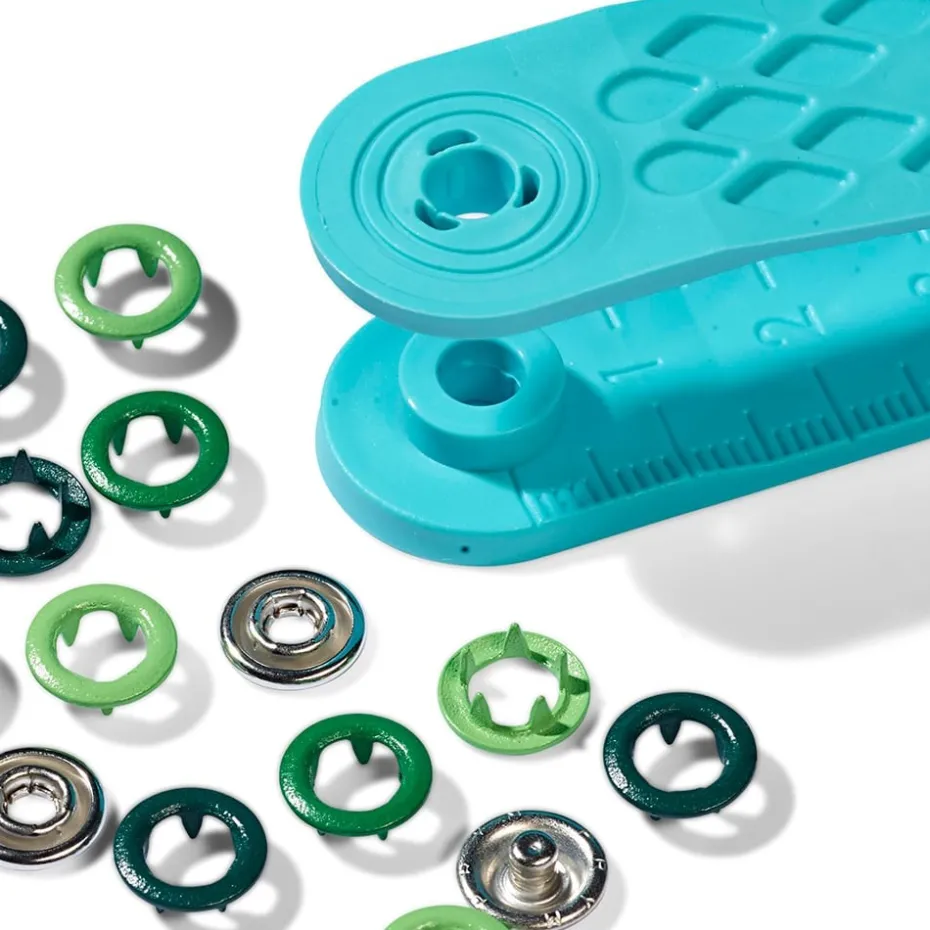 Prym Love – Trykknapp Jersey 8mm – Green