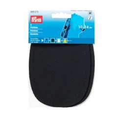 Prym Lær lapper 2stk 10x14cm. mørkblå