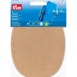 Prym Lær lapper sy 10,5x13cm 2stk – Beige