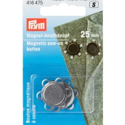 Prym Magnetknapp 25mm 1 stk. Sølv