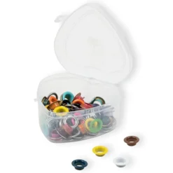 Prym Maljer m/skiver 11mm – 55stk – Hjerteeske – Ass.farger