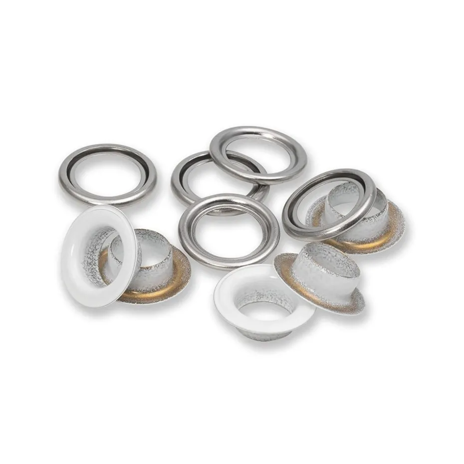 Prym Maljer m/skiver 11mm – 20stk – Hvit