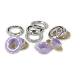 Prym Maljer m/skiver 8mm – 32stk – Lilla/Sølv