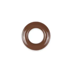 Prym Maljer m/skiver 8mm – 32stk – Mørk Brun/Sølv