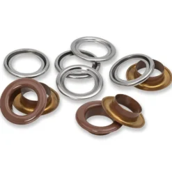 Prym Maljer m/skiver 14mm – 15stk – Mørk brun