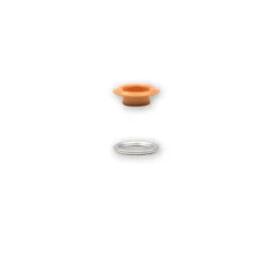 Prym Maljer m/skiver 8mm – 32stk – Oransje/Sølv