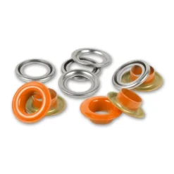 Prym Maljer m/skiver 8mm – 32stk – Oransje/Sølv