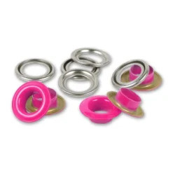 Prym Maljer m/skiver 8mm – 32stk – Rosa/Sølv