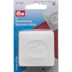 Prym merkekritt 50x50mm hvit 2stk.